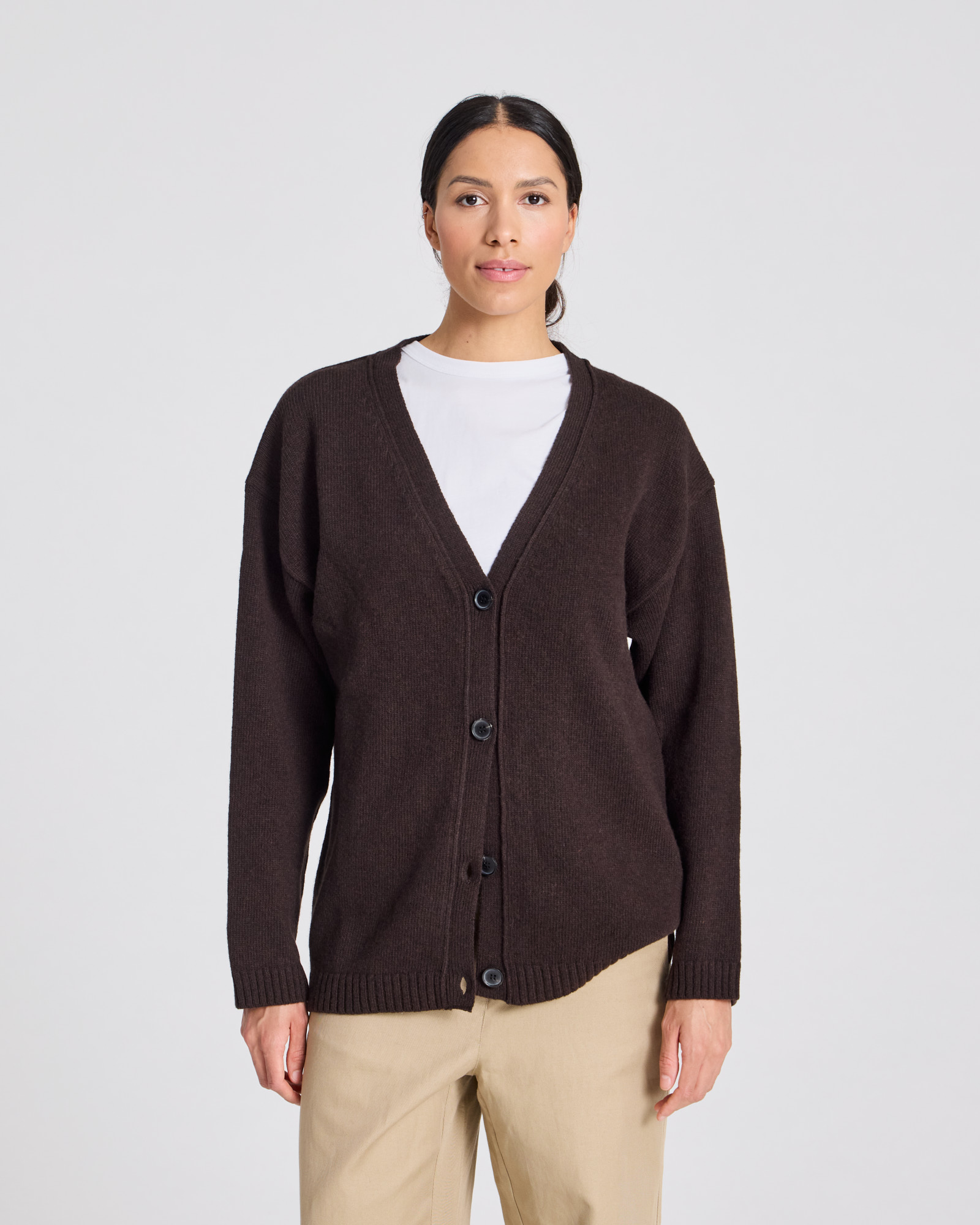 Cardigan 100% lambswool