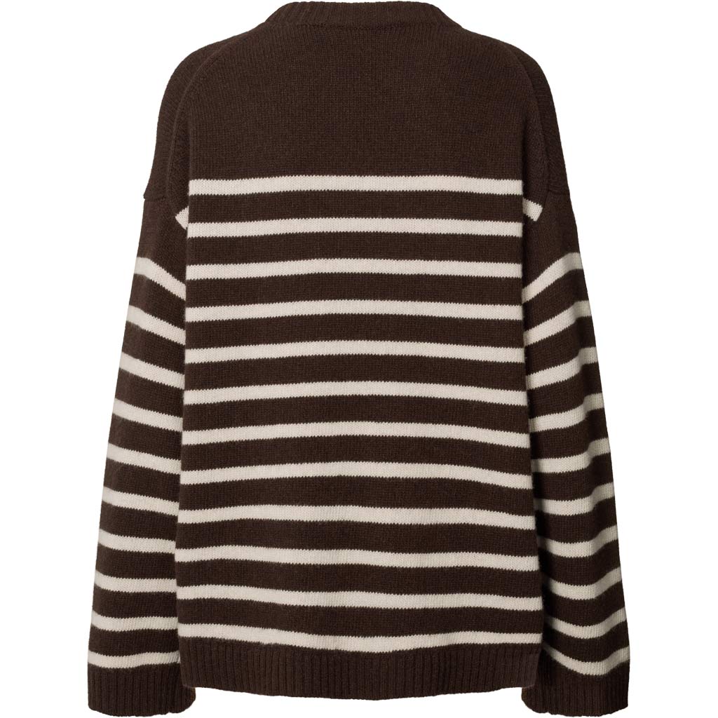 Maglione rigato 100% lambswool - immagine 6